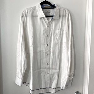 White Tommy Bahama Button Down Shirt